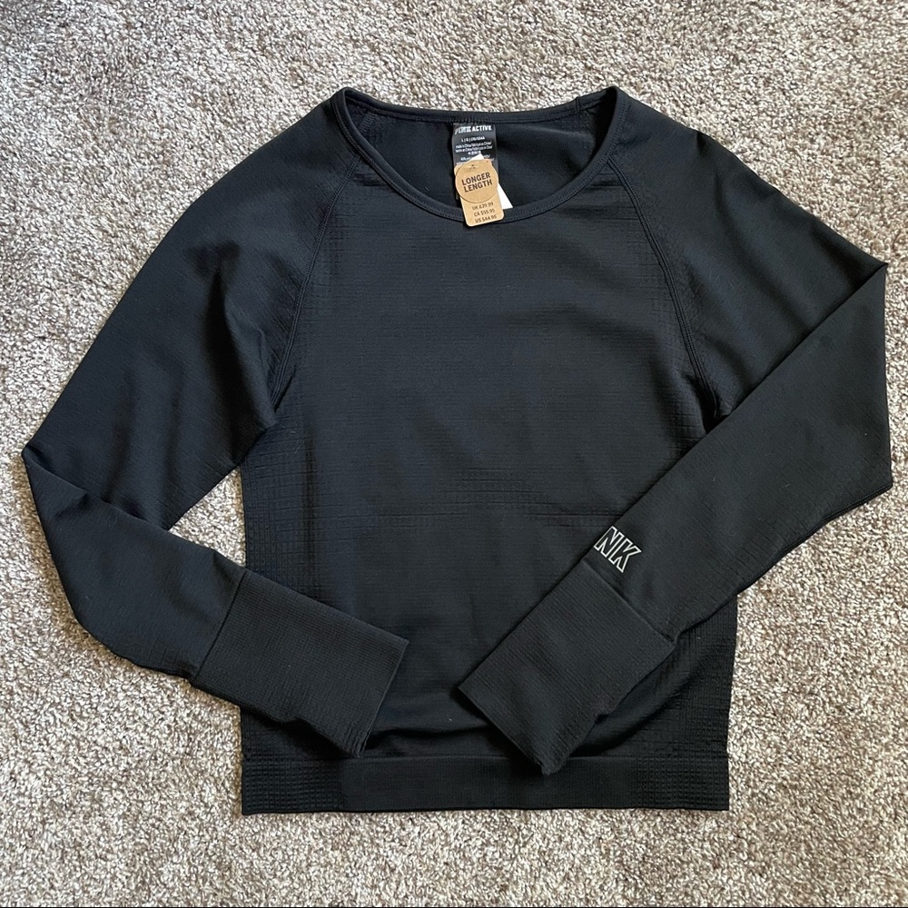 NWOT PINK Athletic Crop Top